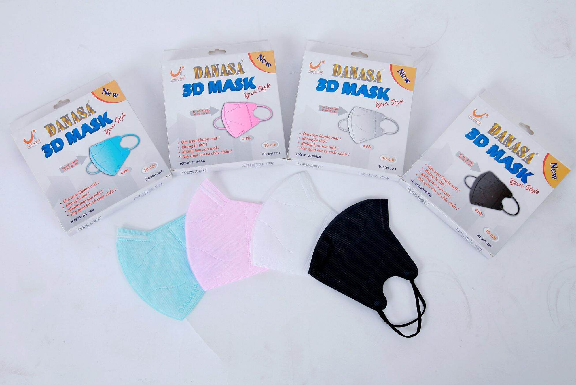 Khẩu trang 3D người lớn Danasa