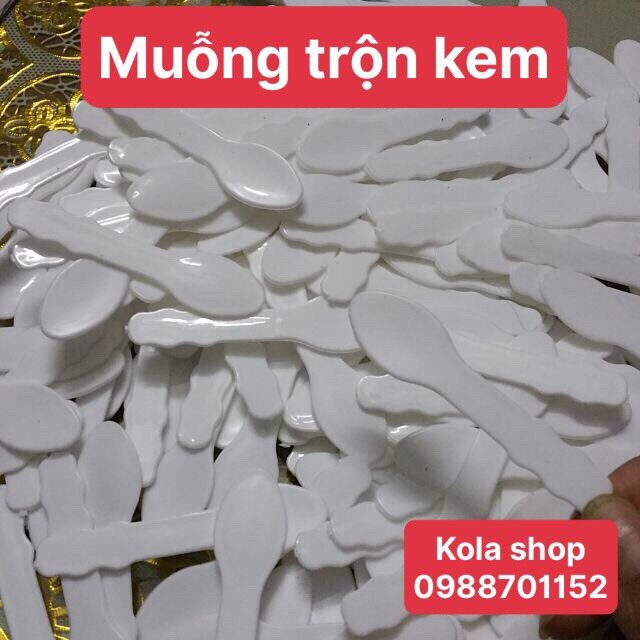 10 muỗng trộn kem