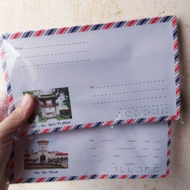 20 bao thư sọc có keo dán