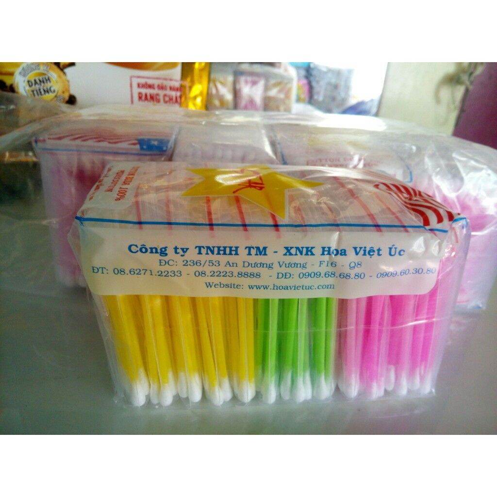 BÔNG RÁY TAI (LỐC 12 GÓI NHỎ)