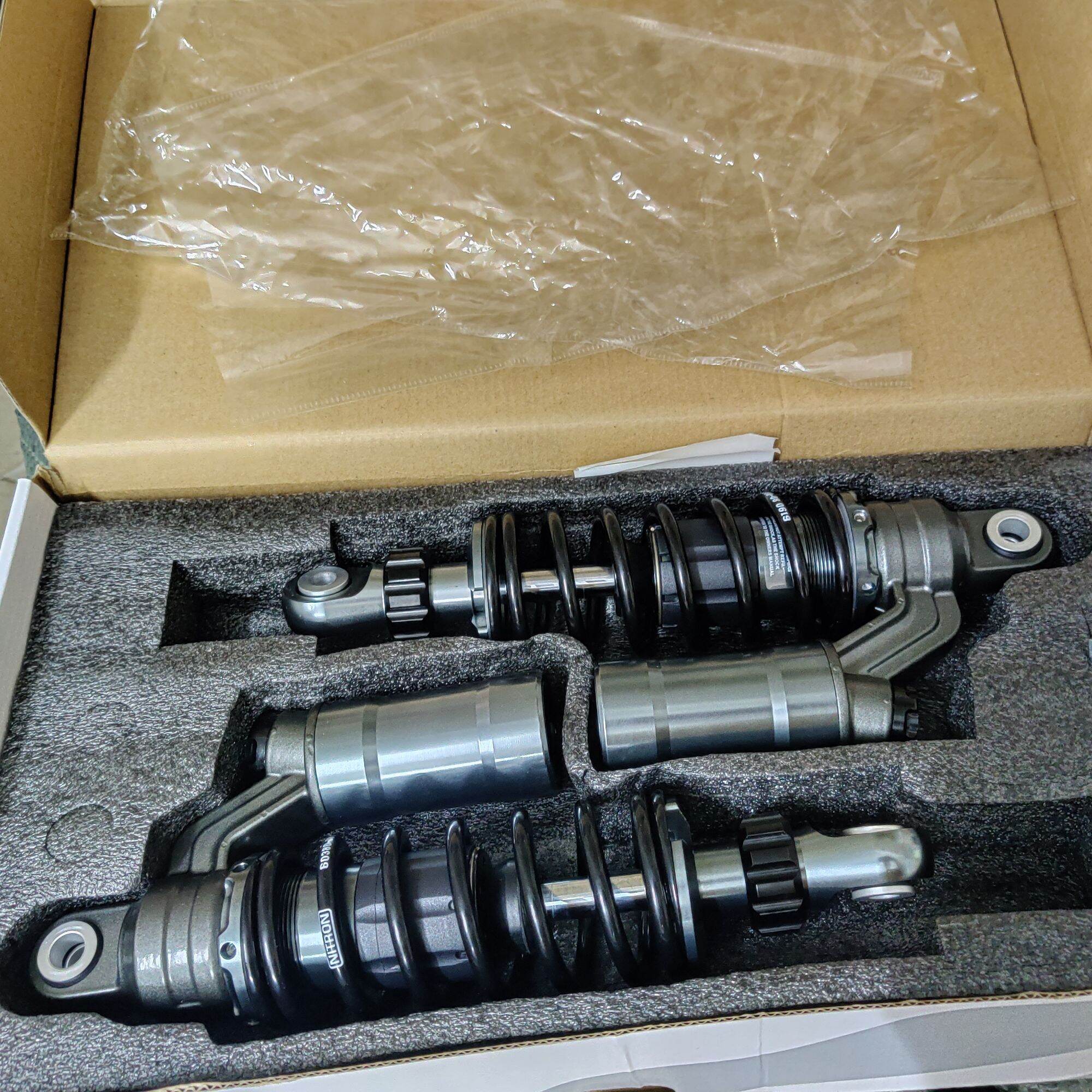 Phuộc Nitron Ohlins bình dầu lắp Sirius Jupiter Taurus Cub 78 Max Dr Wave Rs Win Charly Axelo Caphe Future Blade Suviva...