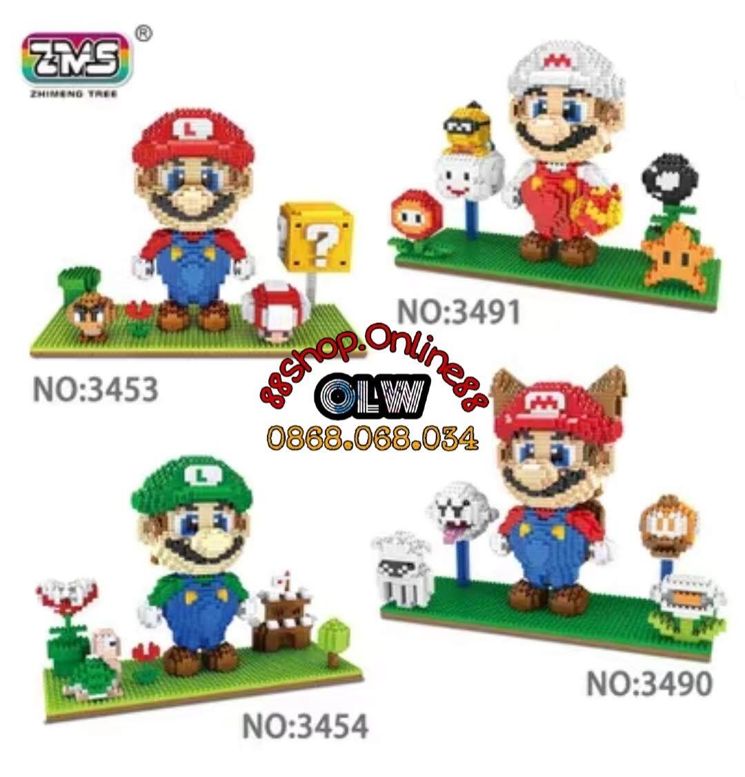 Xếp hình lego mini blocks - mario