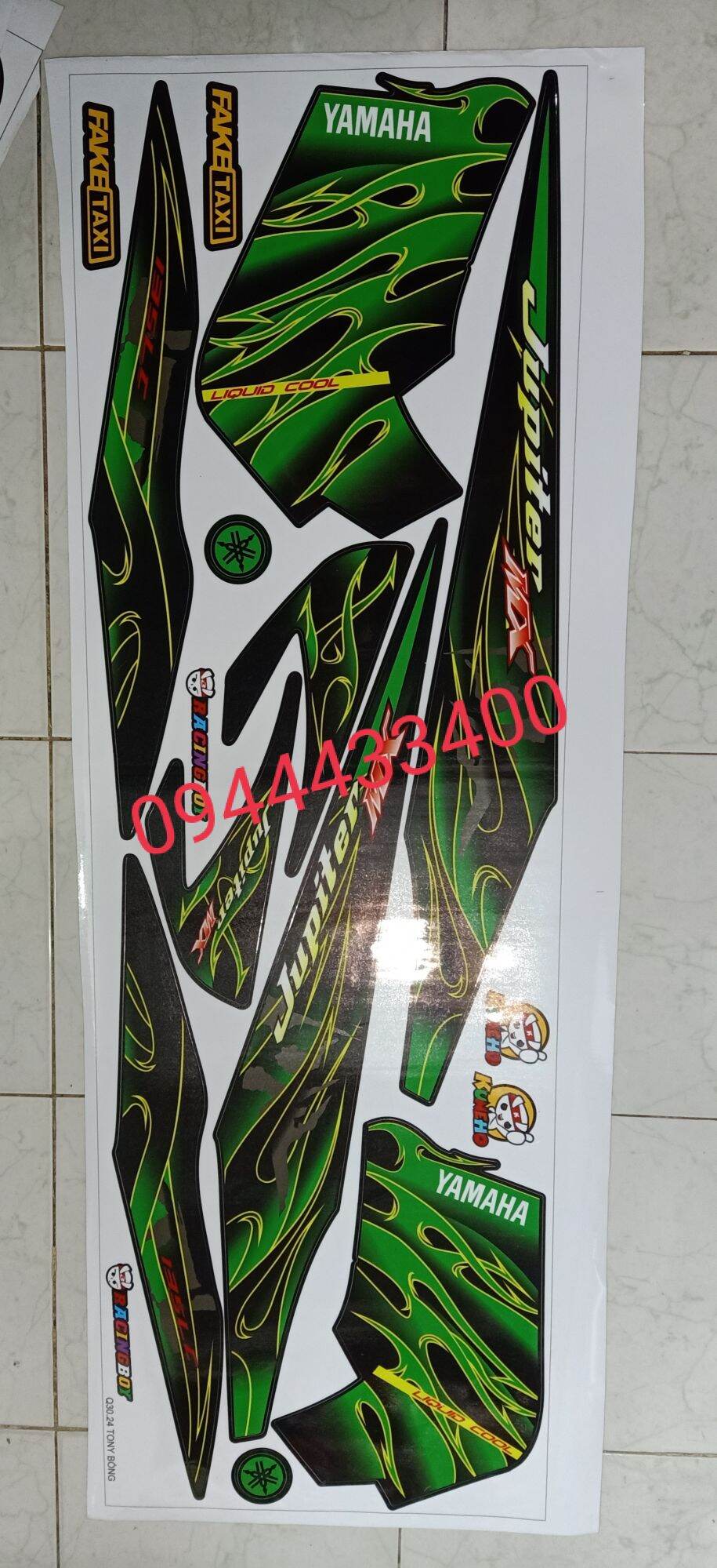 Tem rời exciter 2010 lữa cực đẹp