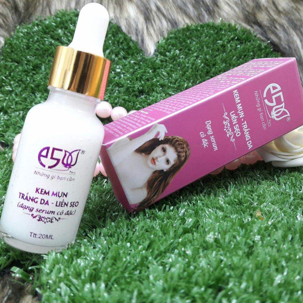 Serum mụn trắng da liền sẹo e5 20ml