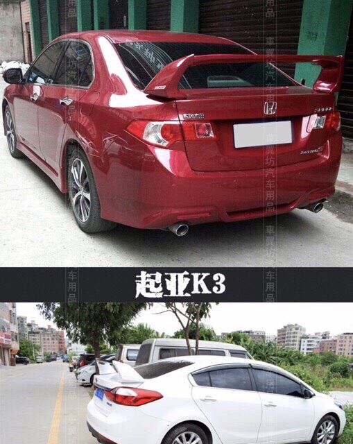 Đuôi Gió Thể Thao cho các dòng xe sedan