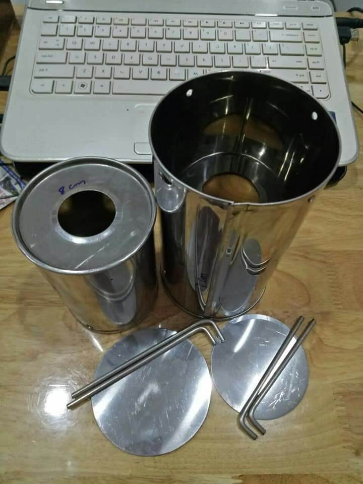 [HCM]Khuôn gài inox làm giò lụa chả lụa loại 1kg