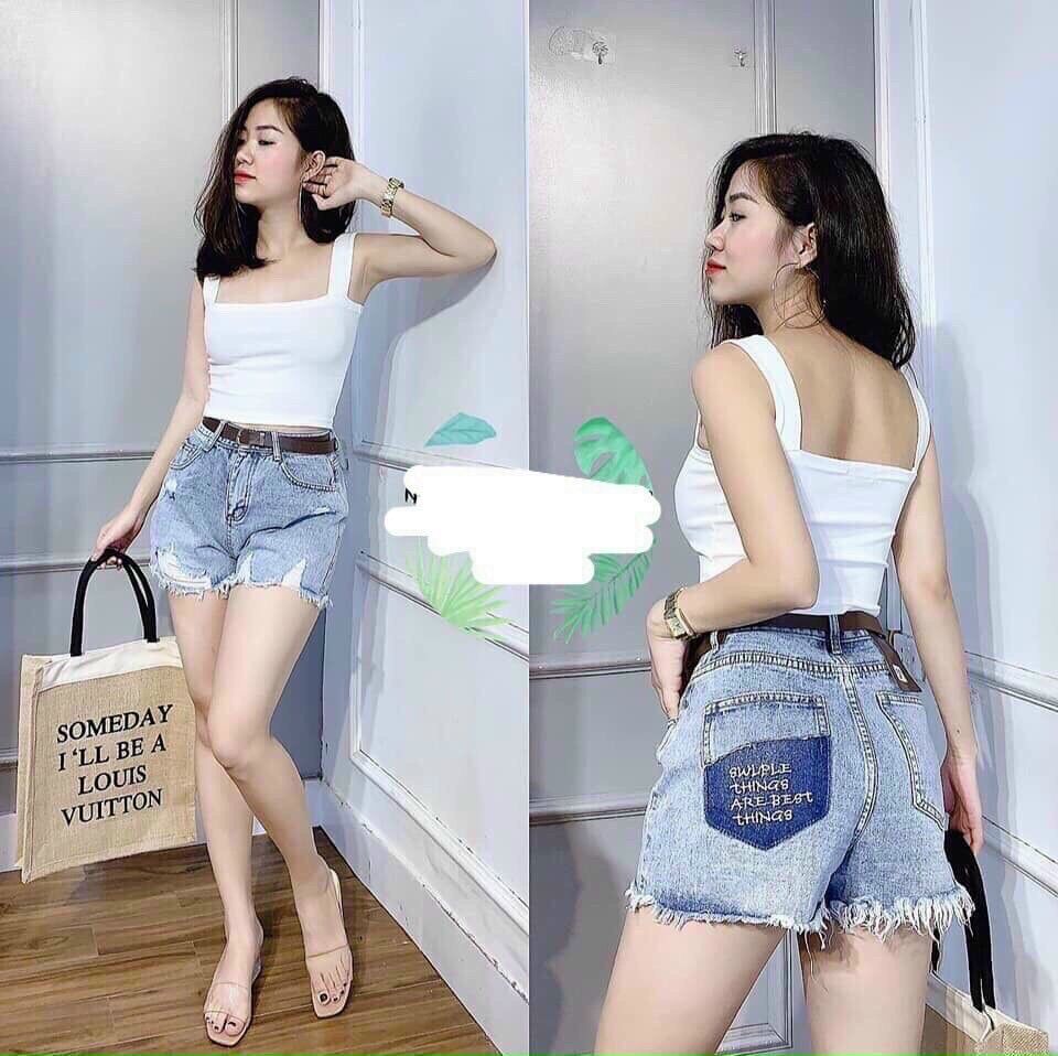 Áo 2 dây bản to