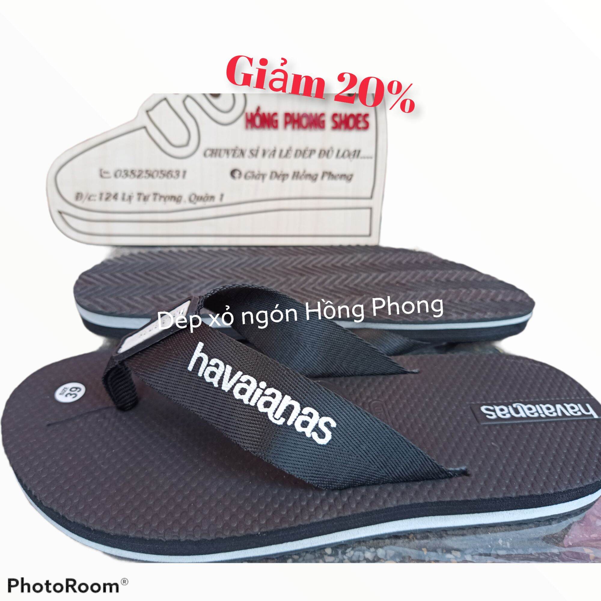 [HCM]dép havaianas nam quai dù màu đen mẫu mới nhất 2021