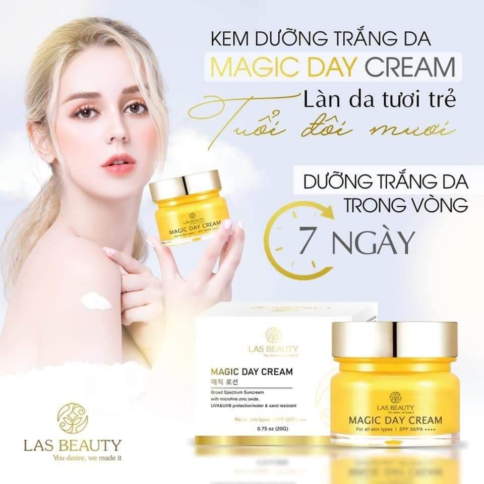 Kem Dưỡng Trắng Da Magic Day Cream Las Beauty