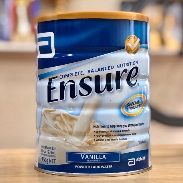 Sữa ensure 850g úc