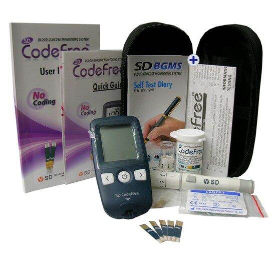 QUE THỬ ĐƯỜNG HUYẾT CODEFREE 50 que