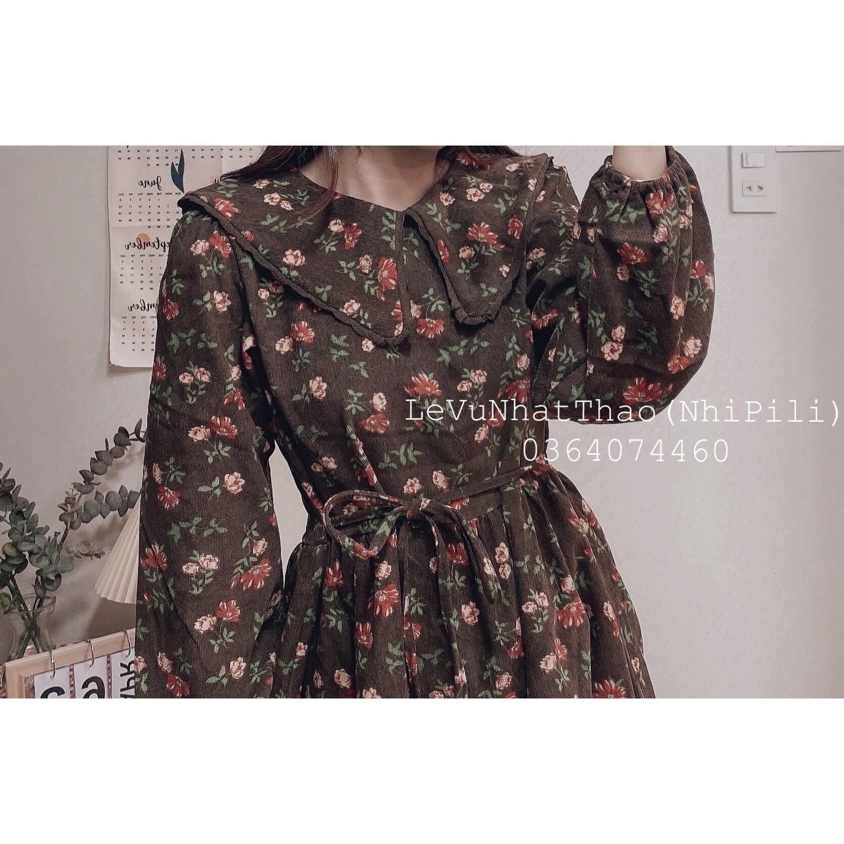 Váy Babydoll hoa nhí - V001