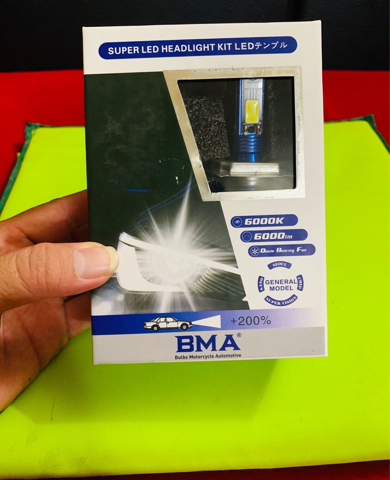 Đèn led H4 /40W BMA cao cấp siêu sáng cho xe máy