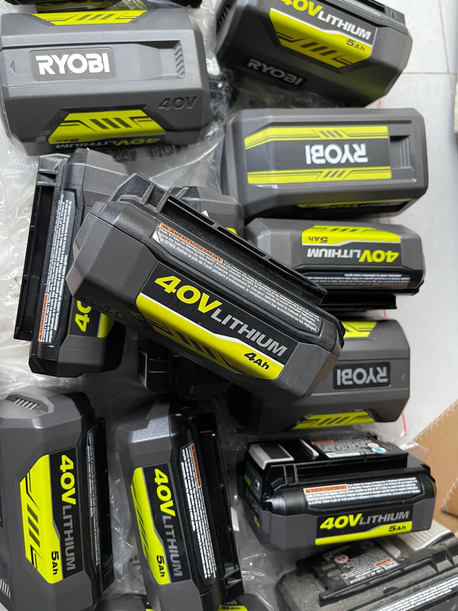 Pin ryobi 40v , ryobi 36v 4ah