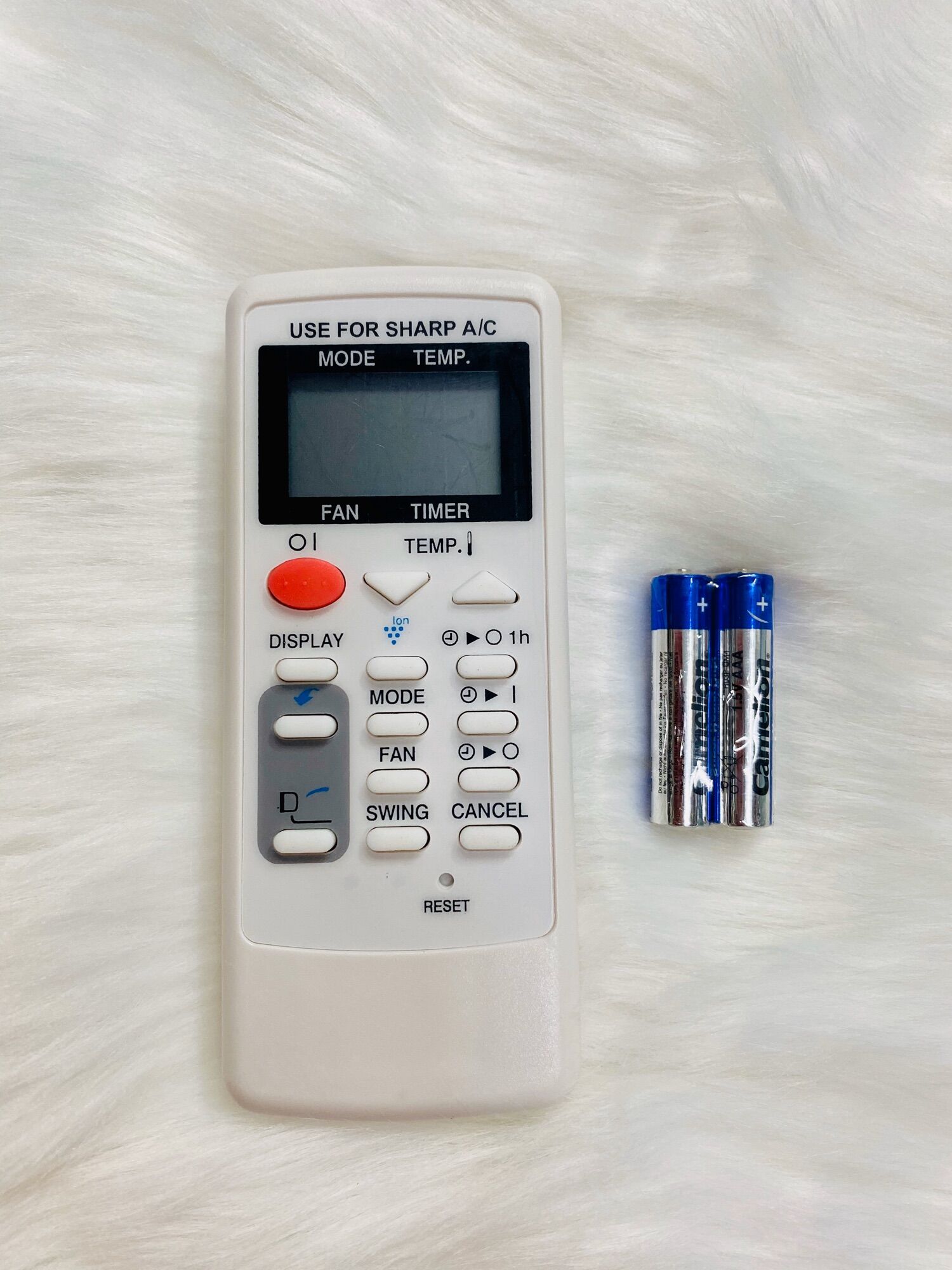 REMOTE ĐIỀU KHIỂN MÁY LẠNH ĐIỀU HÒA SHARP ION MỚI