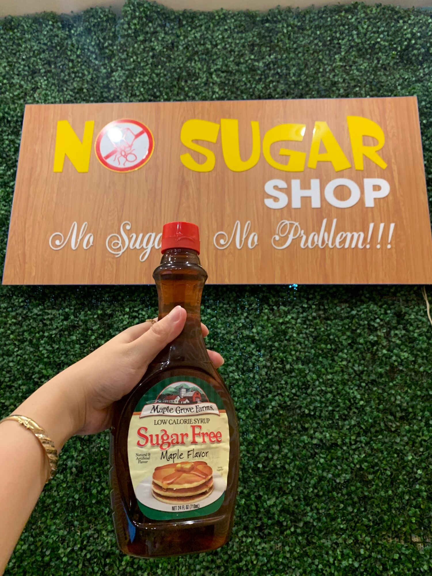 Syrup Maple flavor sugar free low calorie