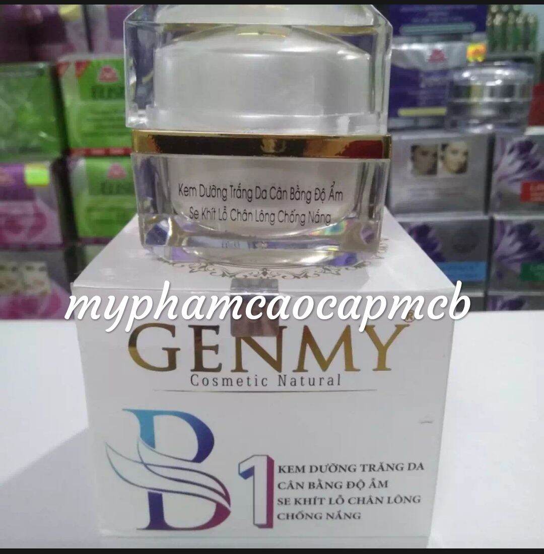 kem genmy b1 dưỡng trắng da giữ ẩm 18g