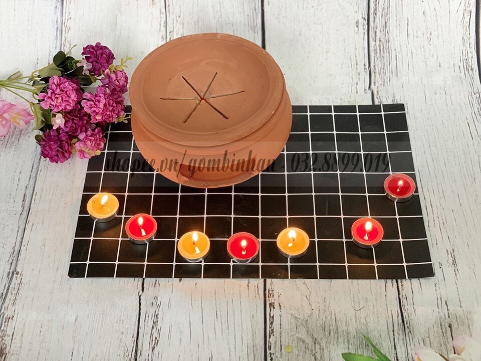 Bếp xông bồ kết cao cấp Bát Tràng