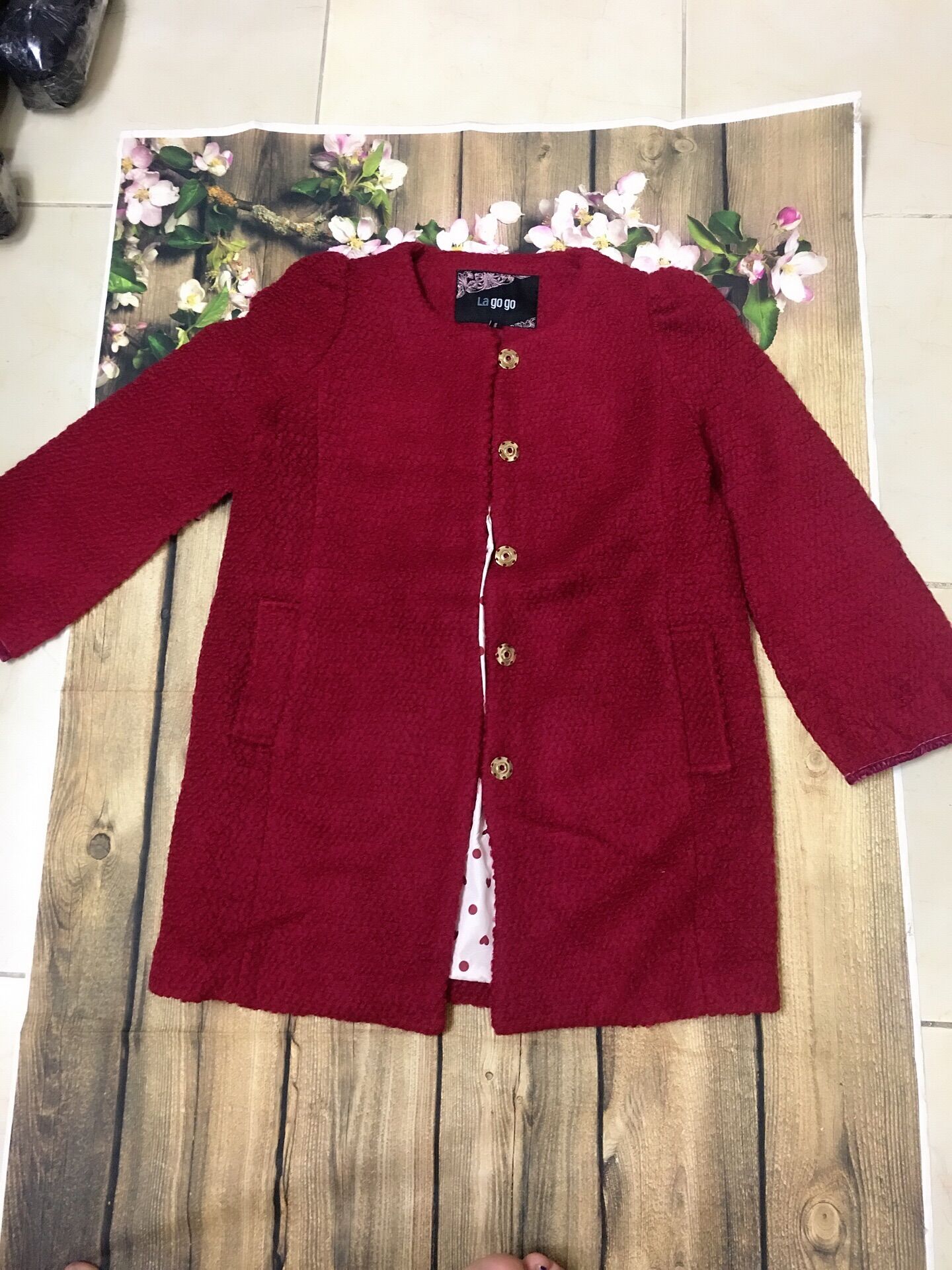 Áo dạ ( lót trong ) size 40-60 kí