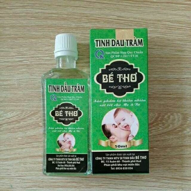 [HCM]Tinh dầu tràm bé thơ 50ml