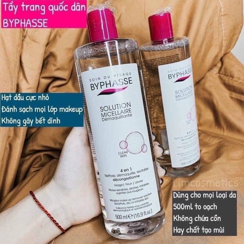 Nước tẩy trang byphasse solution 500ml