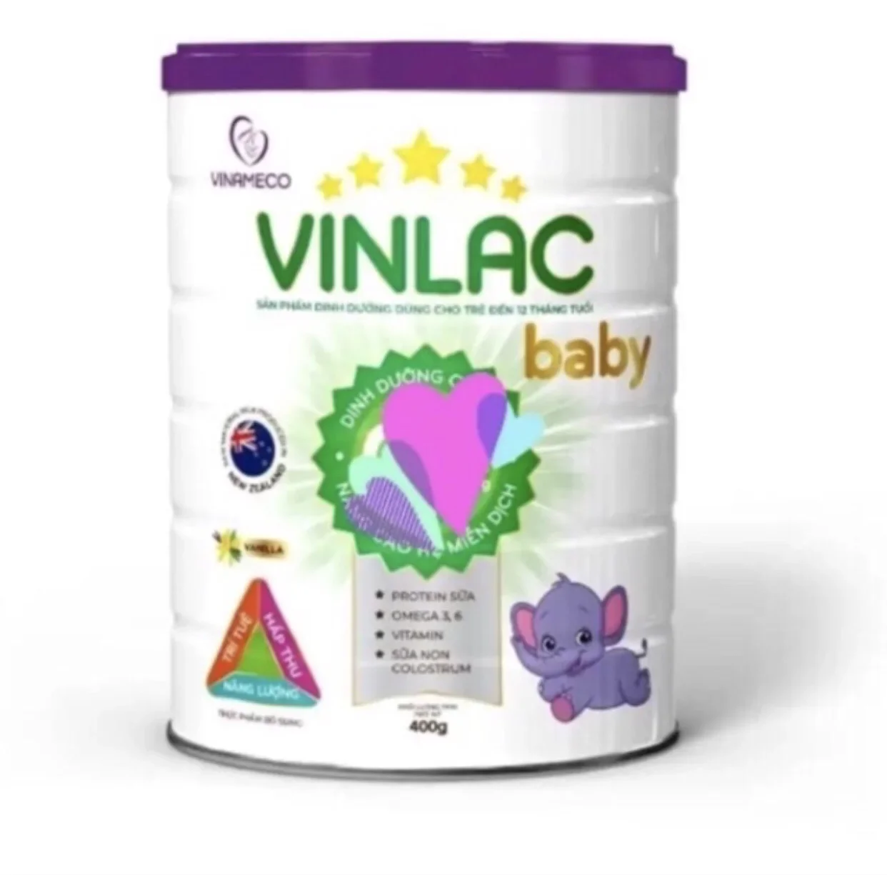 Sữa bột VinLac baby lon 900g dành cho trẻ từ 0-12 tháng ( date 2022)
