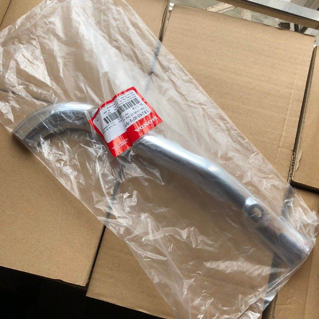 ốp cổ pô xe máy DREAM việt hàng chính hãng honda việt nam