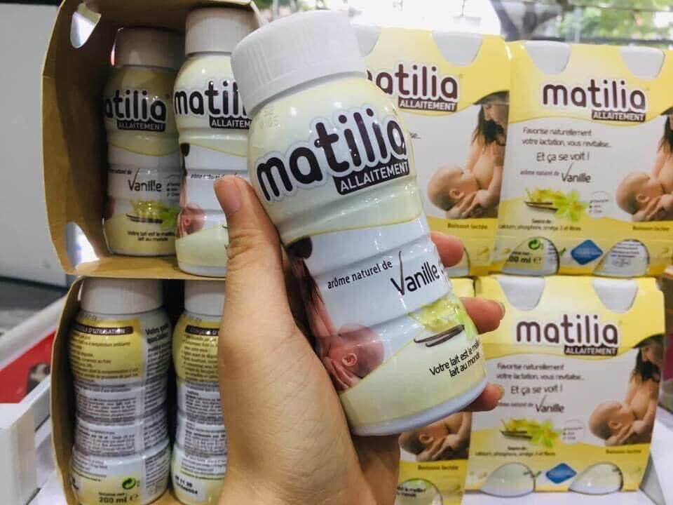 Sữa bầu matilia vị vani
