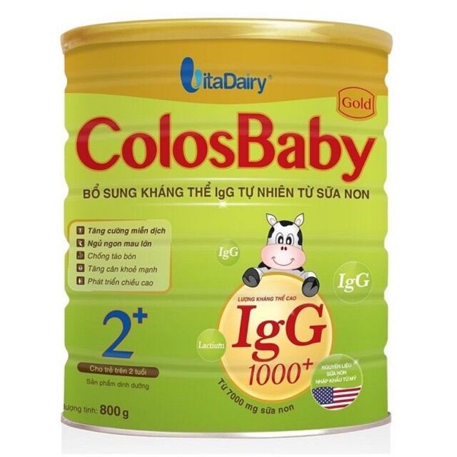Sữa colosbaby 2 800g date 2023