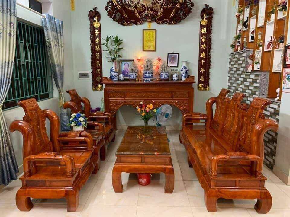 bộ tần thủy hoàng gỗ hương đá