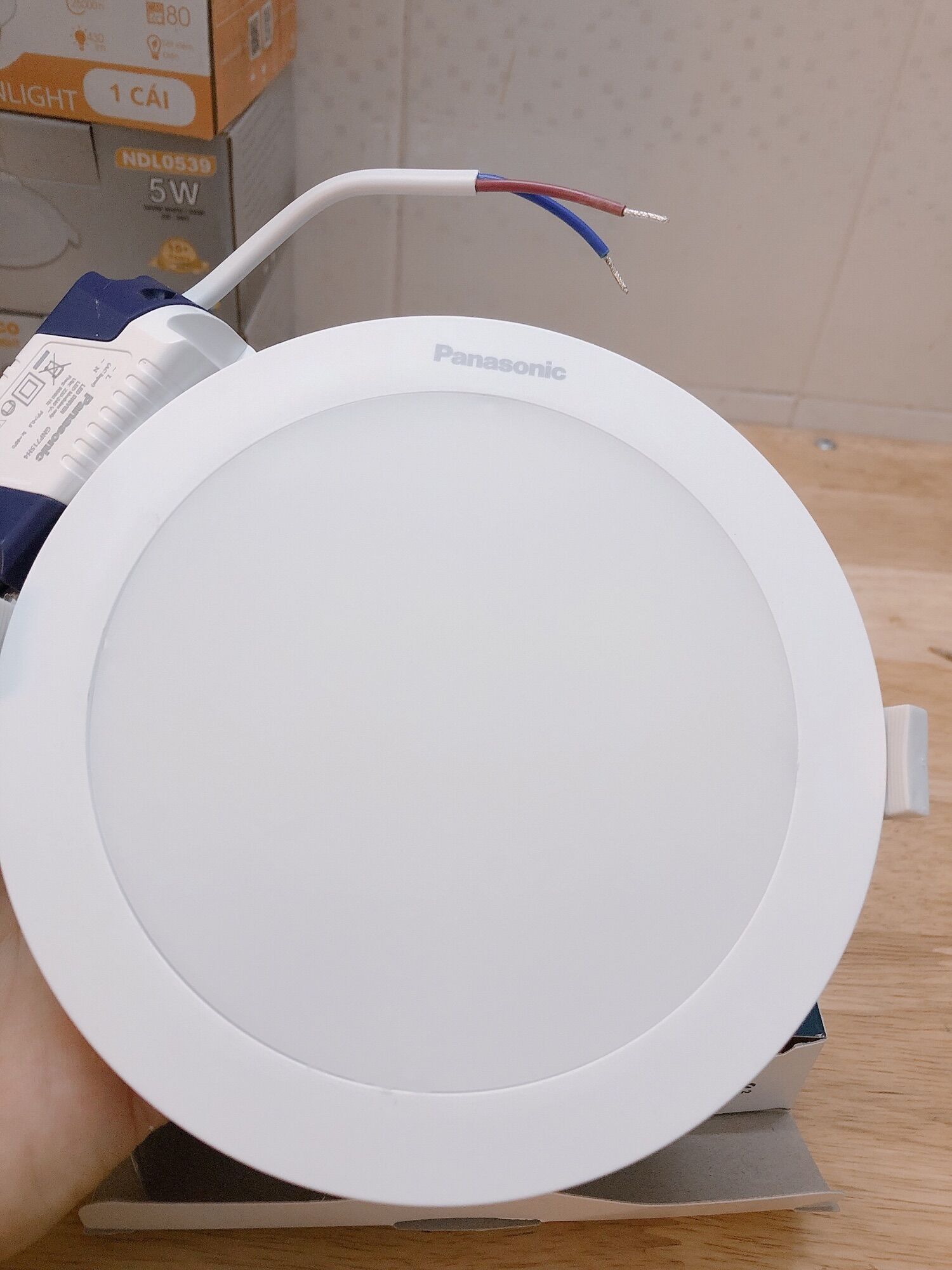 [HCM]đèn led âm Trần 12w panasonic