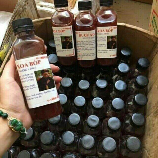 Combo 3 chai ruou xoa bóp xương khớp