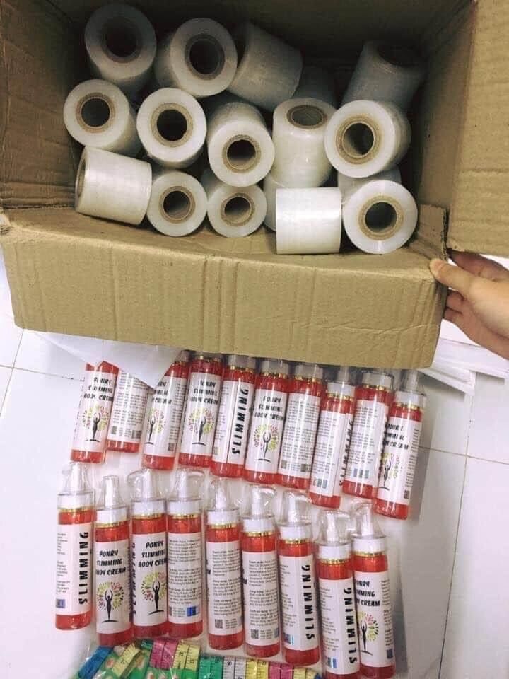 Gell Tan mỡ Ponry ( tặng kèm cuôn + thước do )