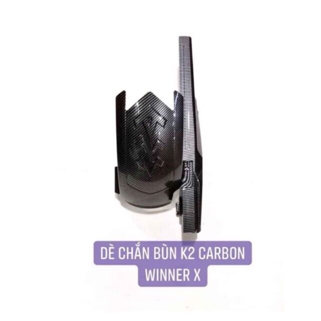 Dè Chắn Bùn Xe WINNER X 2019-2024 Đen Nhám/Carbon