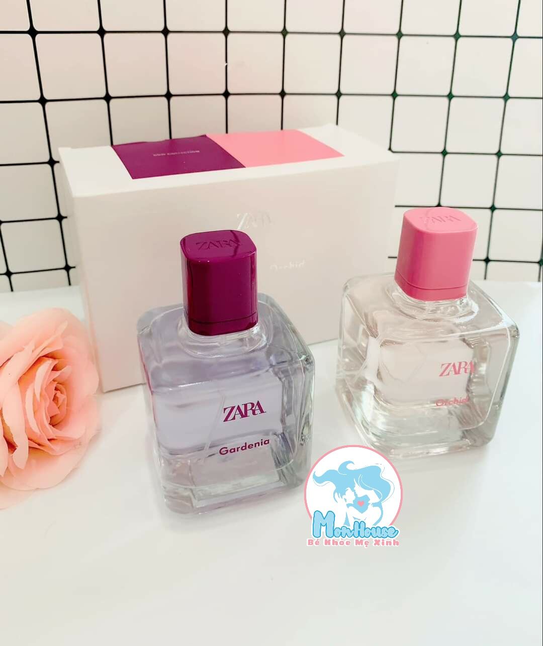 [Hcm]Set Nước Hoa Zara 2 Chai Gardenia & Orchid - 200Ml (Hàng Châu Âu)