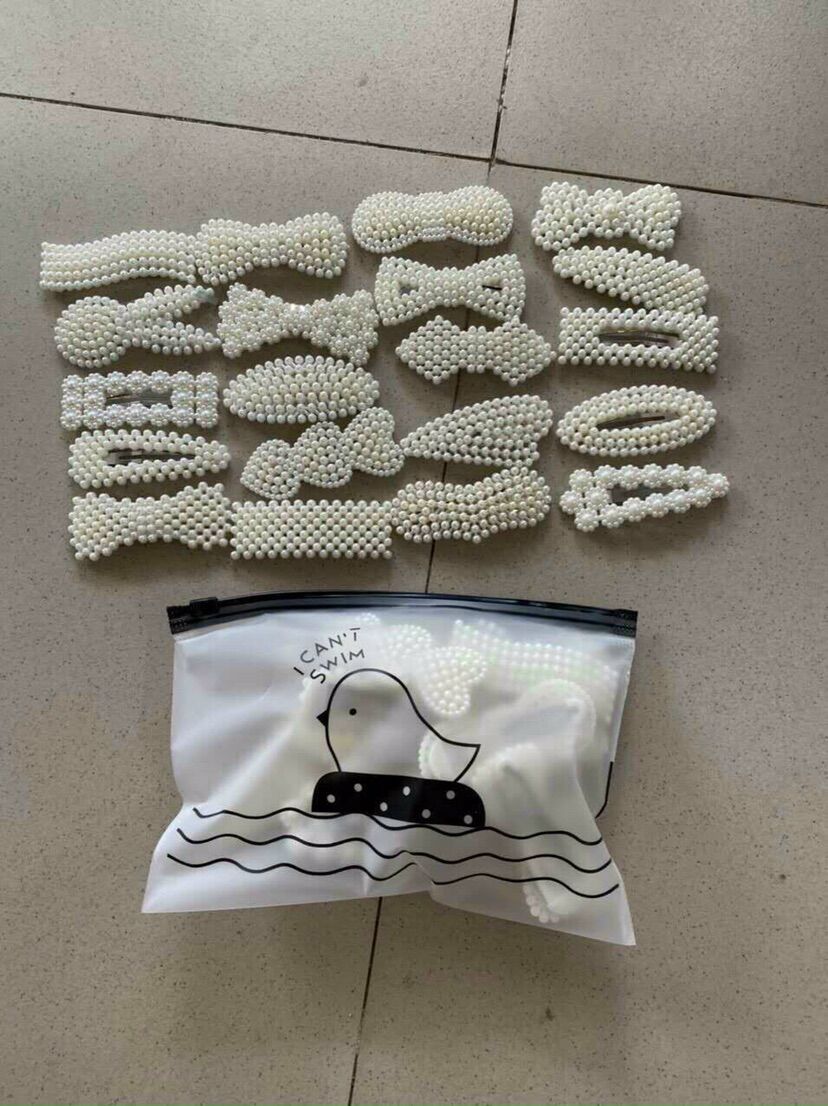 Sét 20 cặp tóc Ngọc trai