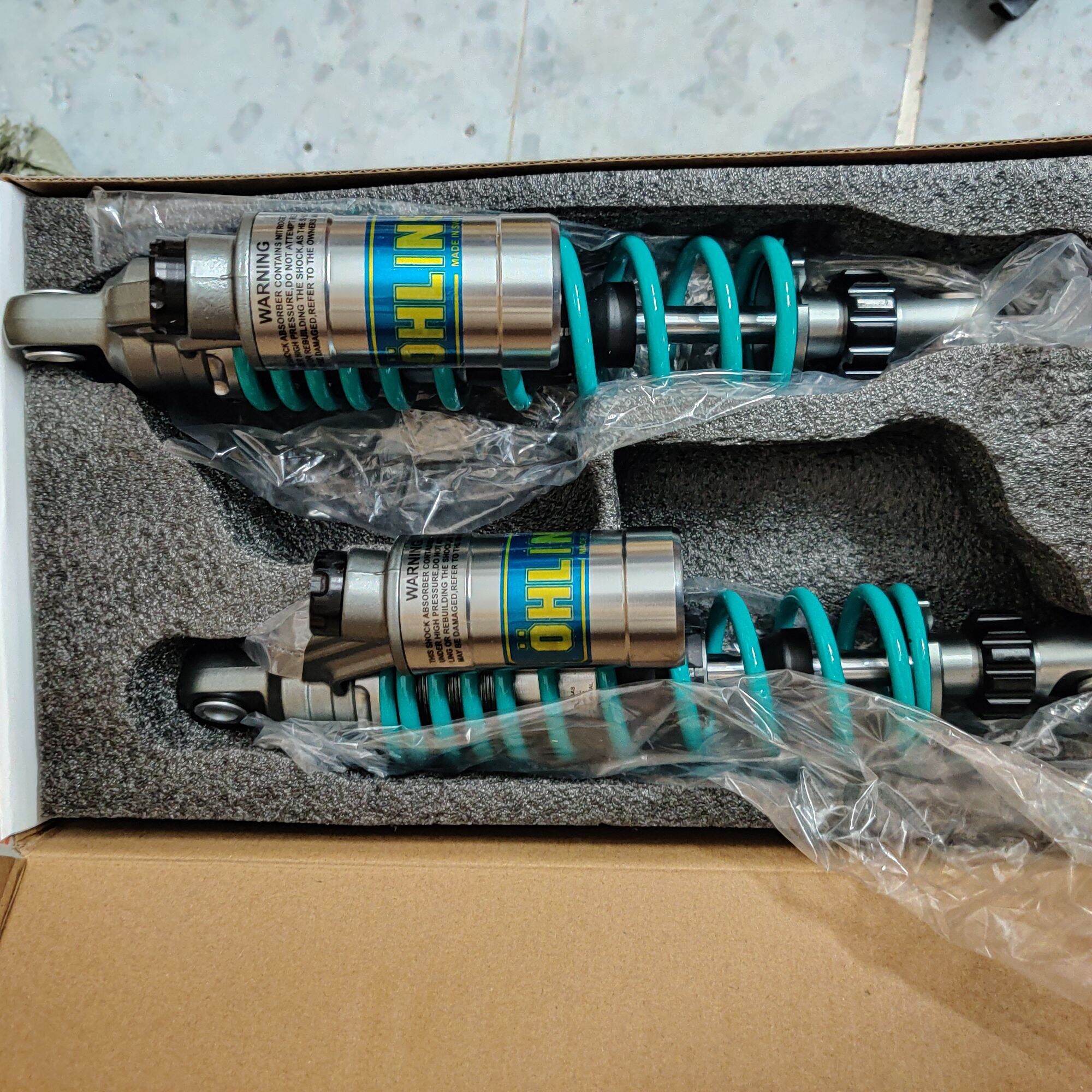 Phuộc Nitron Ohlins bình dầu lắp Sirius Jupiter Taurus Cub 78 Max Dr Wave Rs Win Charly Axelo Caphe Future Blade Suviva...