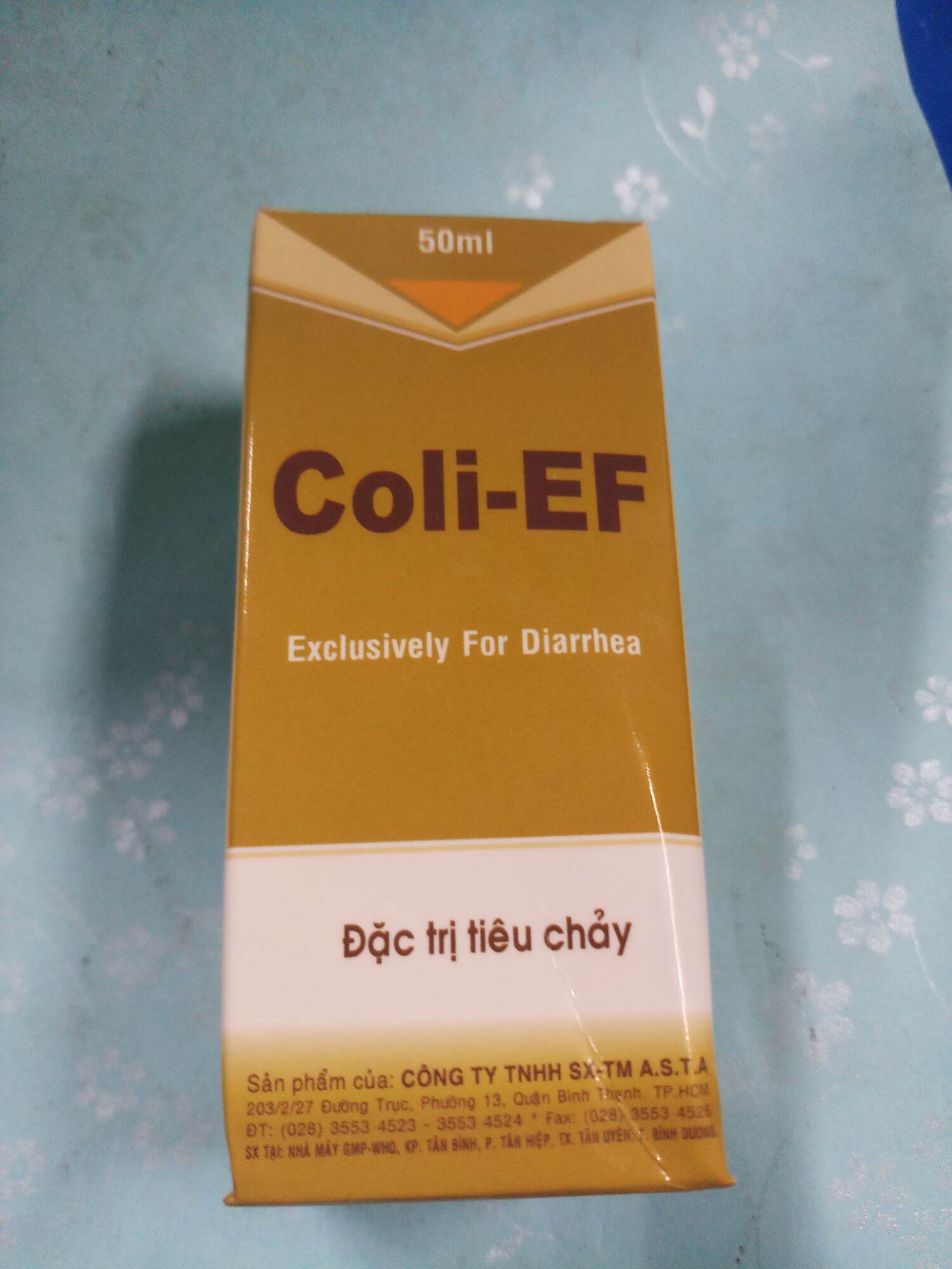 Coli EF 50ml tiêu chảy vật nuôi và chuyên  dùng cho thỏ