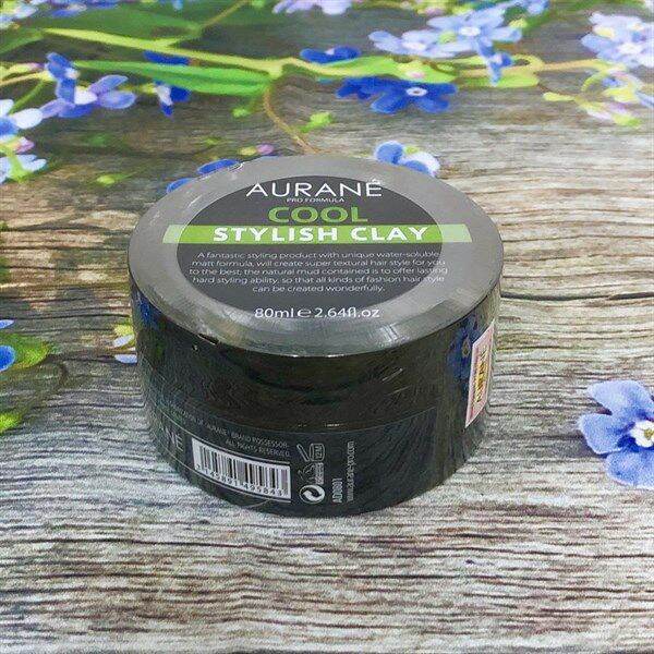 Sáp tạo kiểu tóc nam cứng mờ Aurane Cool Stylish Clay 80ml