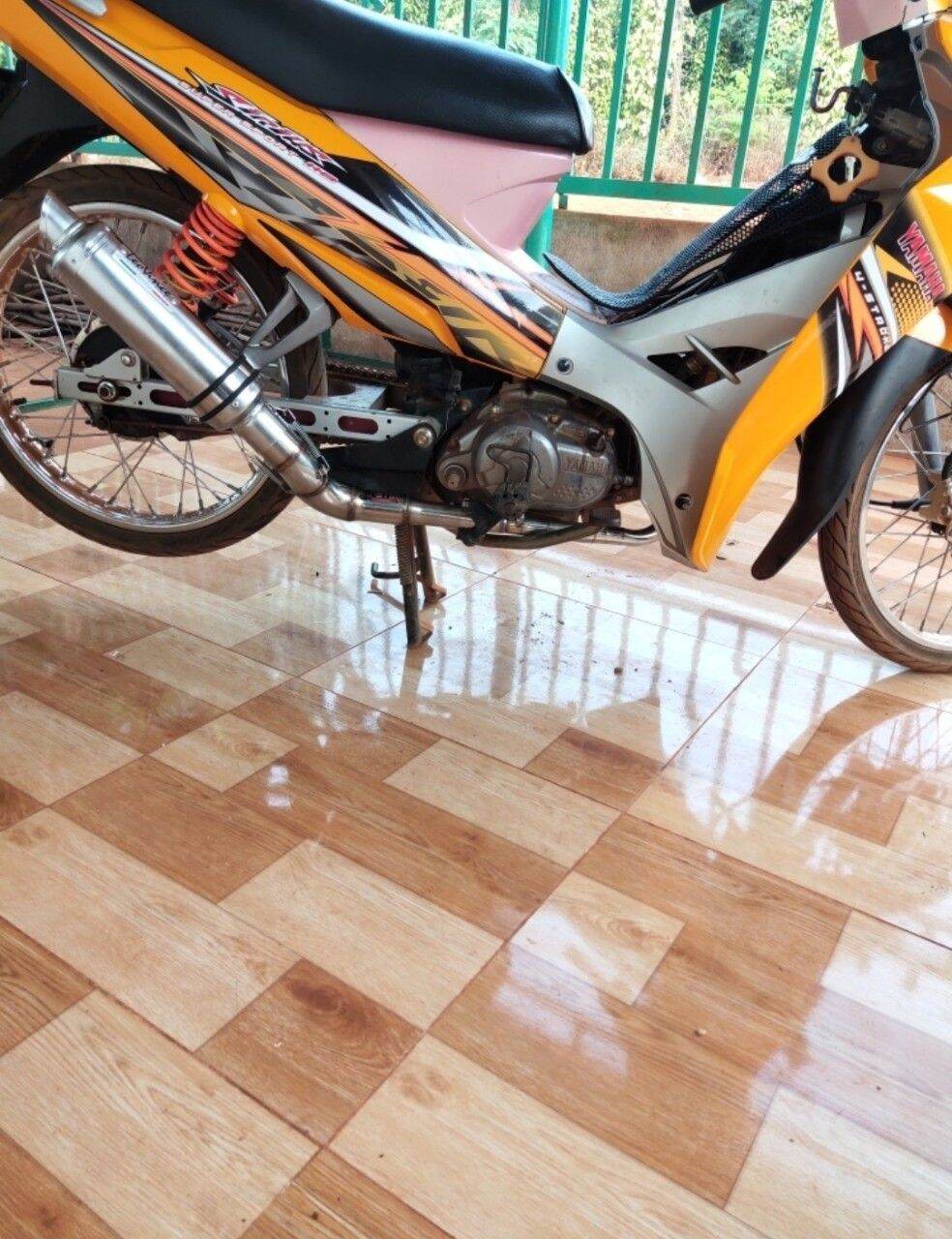 pô leovince + cổ cong dream Wave sirius full bộ