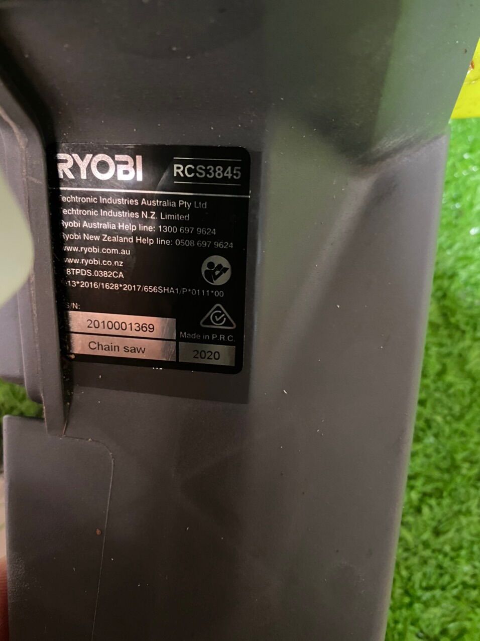 [HCM]Máy cưa xích xăng ryobi
