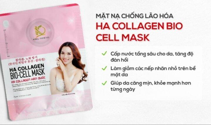 MẶT NẠ HA COLLAGEN  - BIO  - CELL MASK