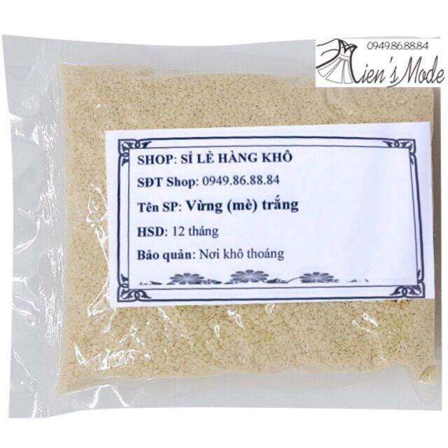 1kg vừng trắng nõn