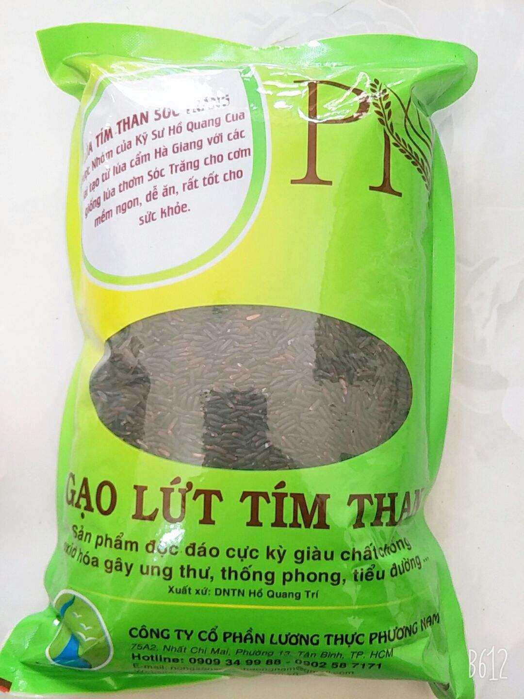 Gạo lức tím than (Sóc Trăng) 2kg