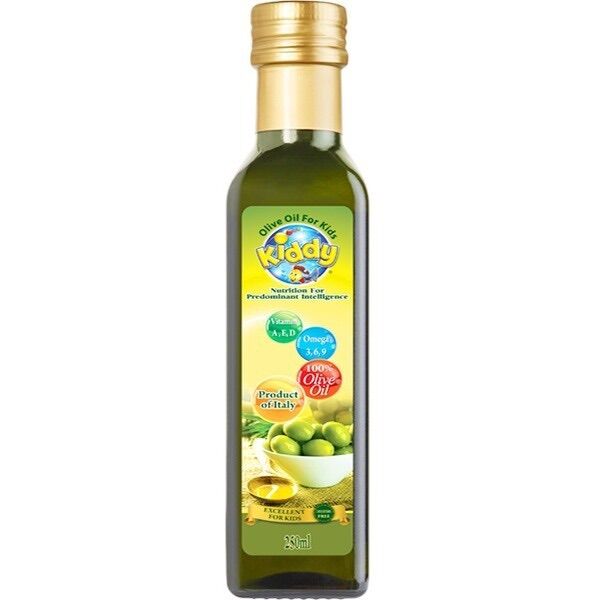 Dầu olive cho bé Kiddy chai 250ml