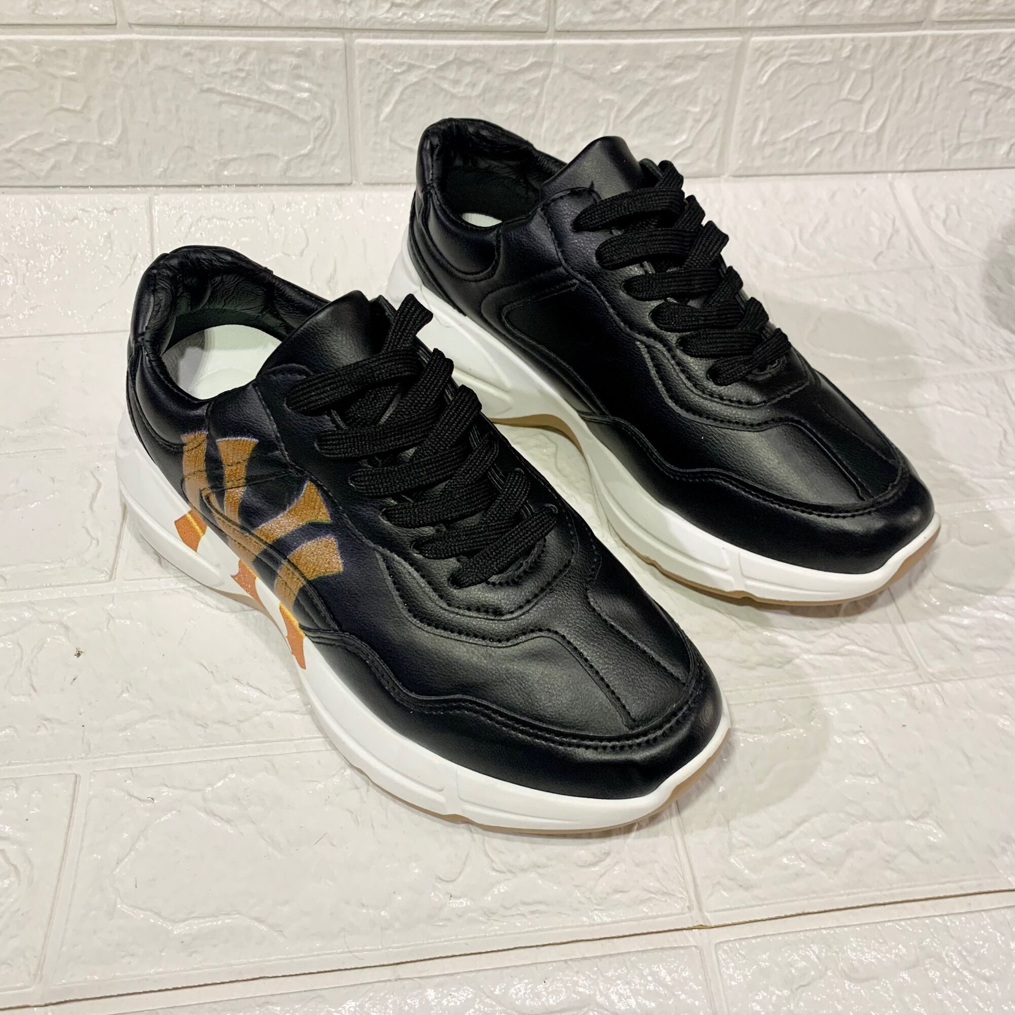 [MIỄN SHIP]Giầy Sneaker nam Ny giầy boston chất da bò cao cấp