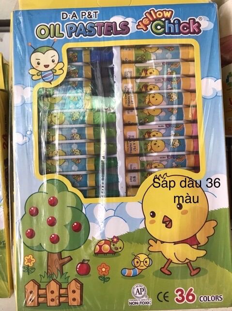 [HCM]Sáp dầu con gà 24 màu và 36 màu