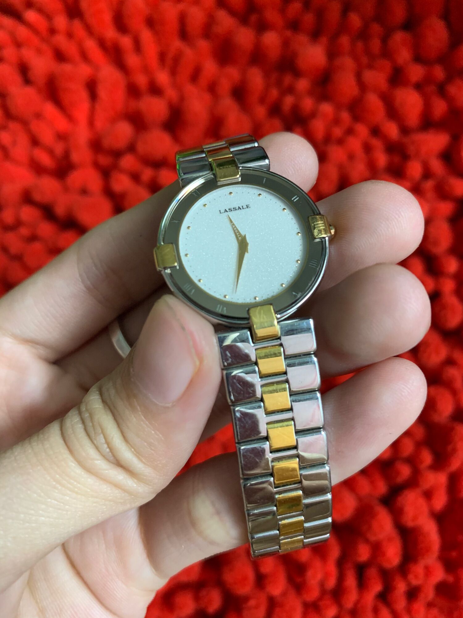 Đồng hồ nữ Seiko Lassale máy mỏng hàng si