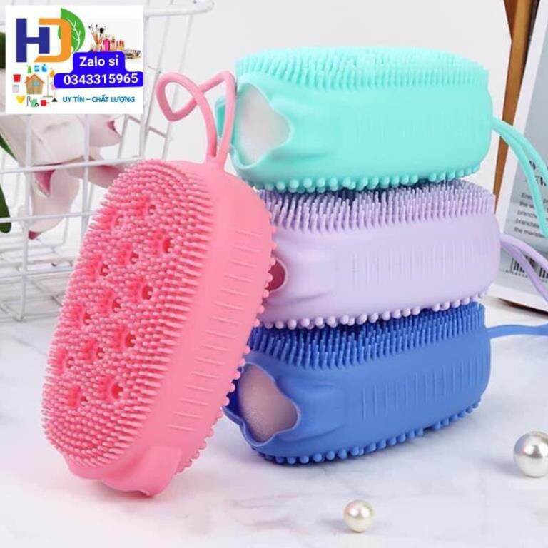 Bông tắm silicon tạo bọt