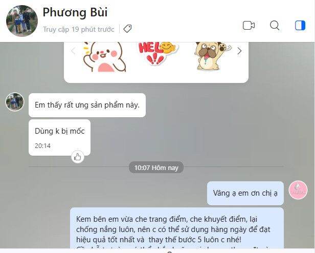 kem nền bb vanesa